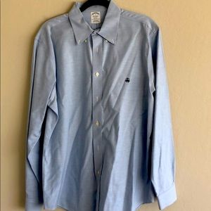 Brooks Brothers Regent Fit Blue non iron shirt